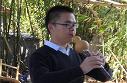 葫芦丝传承人：杨浩程